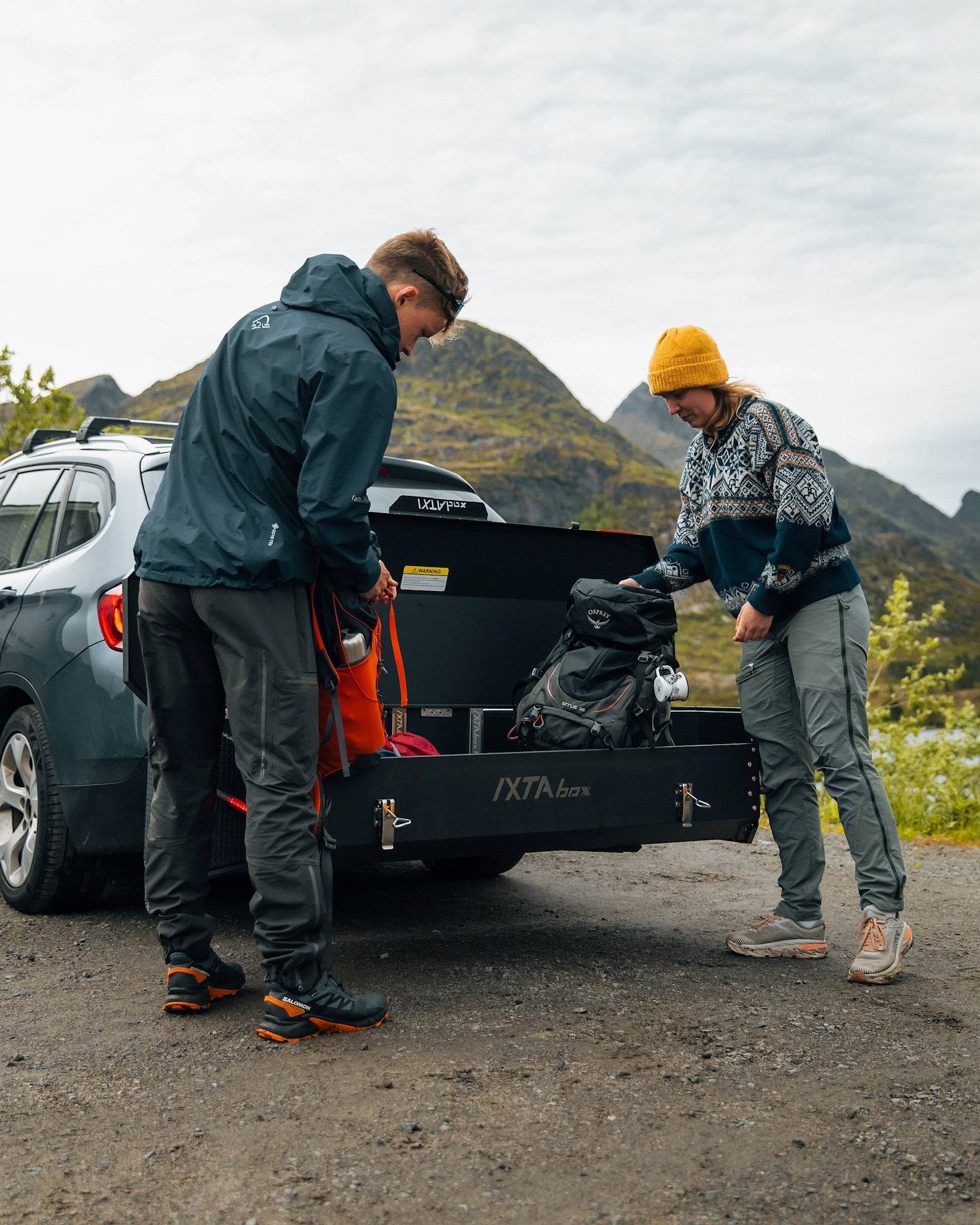 The best storage solution for long winter road trips - IXTAbox